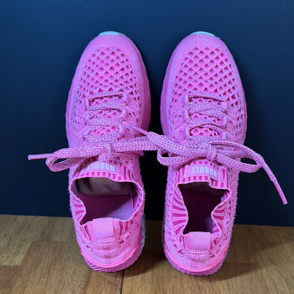 NOBULL Pink Knit Sneakers